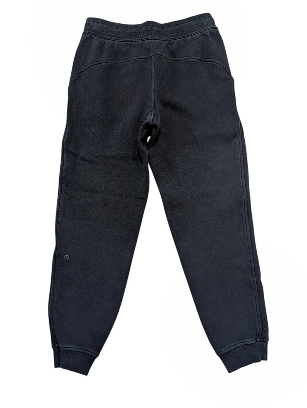 Lululemon Black Scuba Jogger High Rise Sweat pants 6 W5CVAS Athleisure - Picture 4 of 6